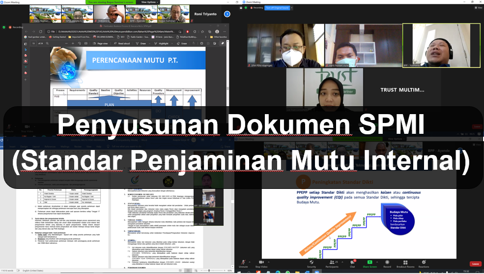 You are currently viewing Penyusunan Dokumen SPMI